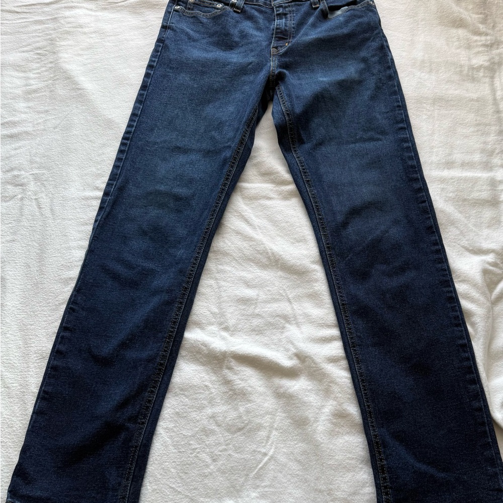 George Slim Fit Blue Jeans